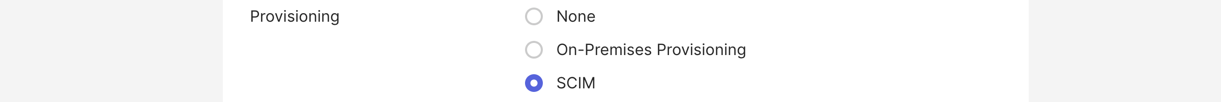 Enable SCIM